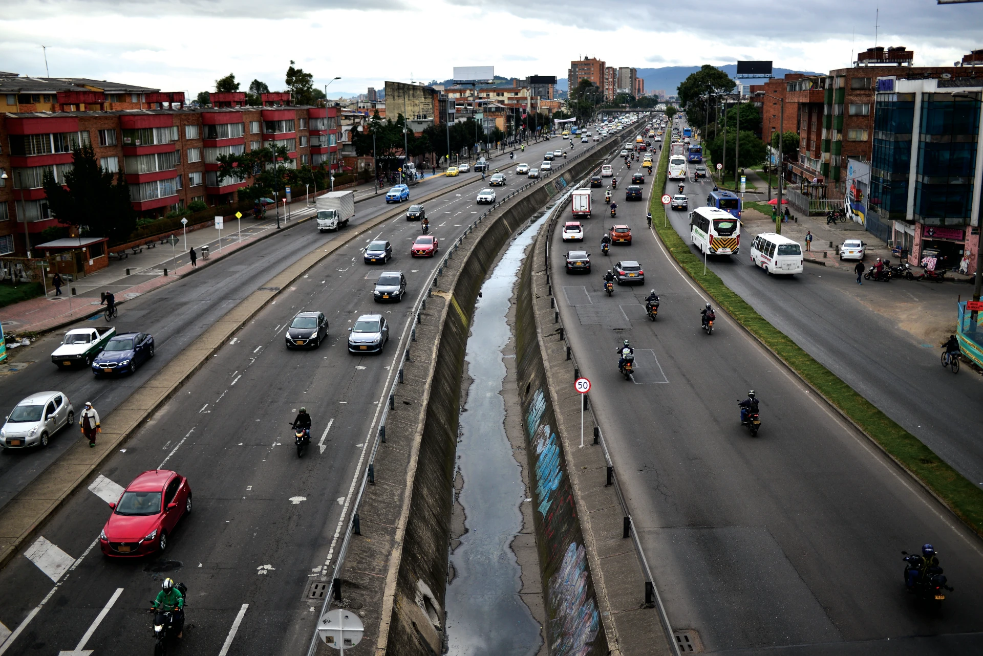 trafico Bogota
