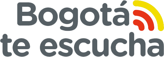 Logo Bogotá te escucha