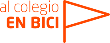 Logo al colegio en bici