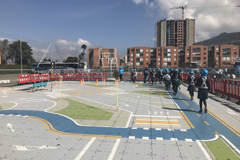 Cancha de circuito moviparque
