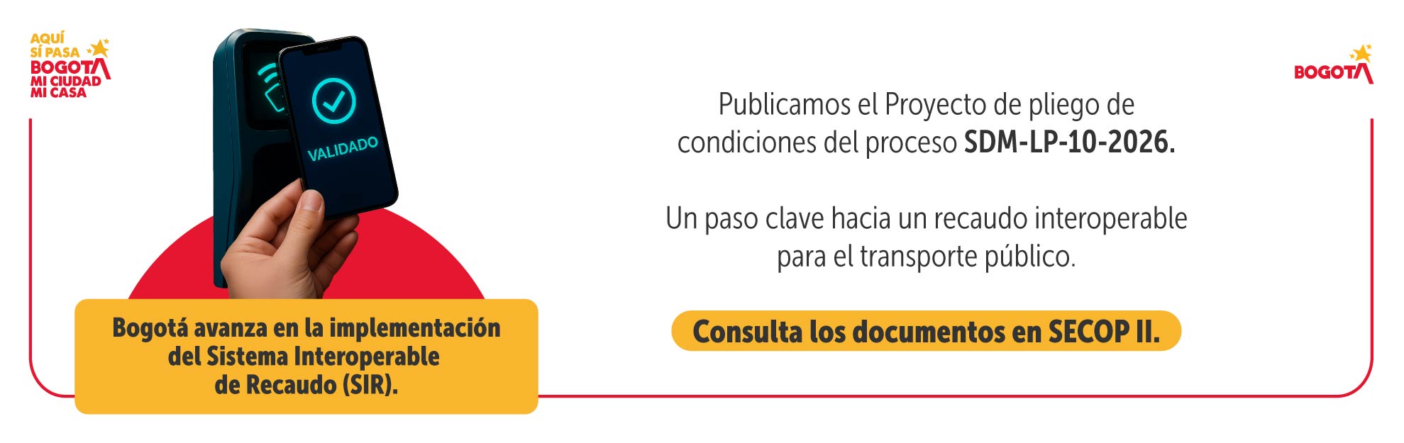 Implementación del Sistema Interoperable de Recaudo