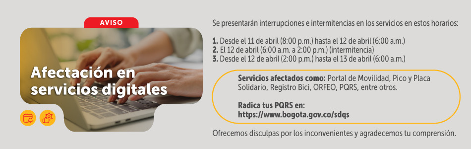 ventana de mantenimiento