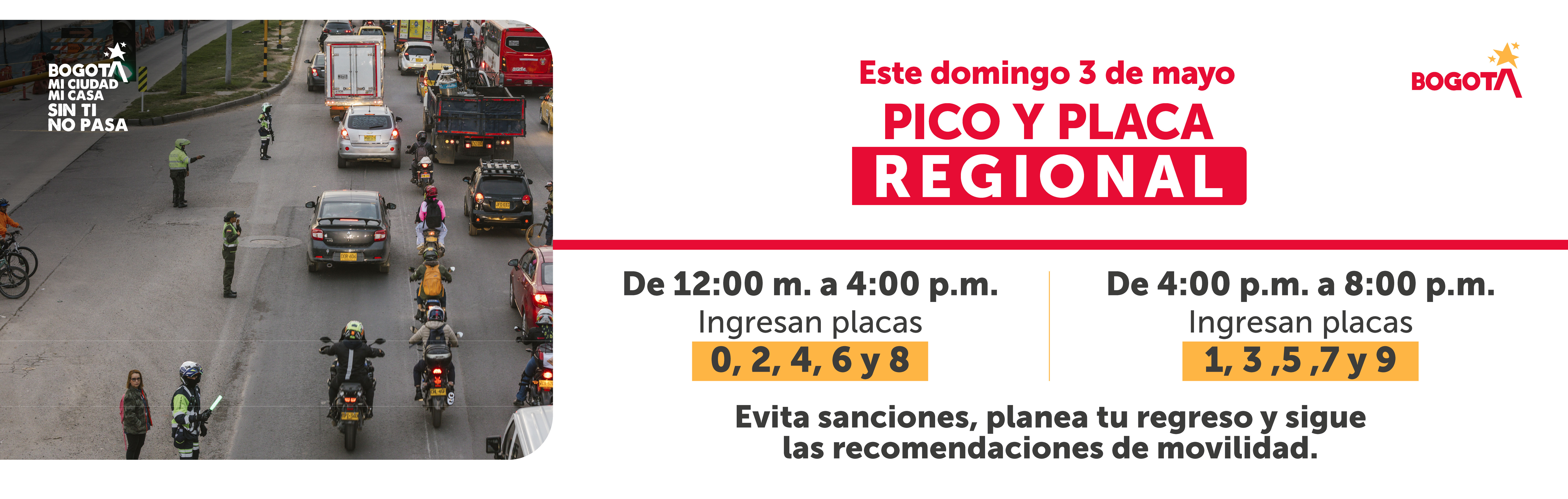 Pico y placa regional