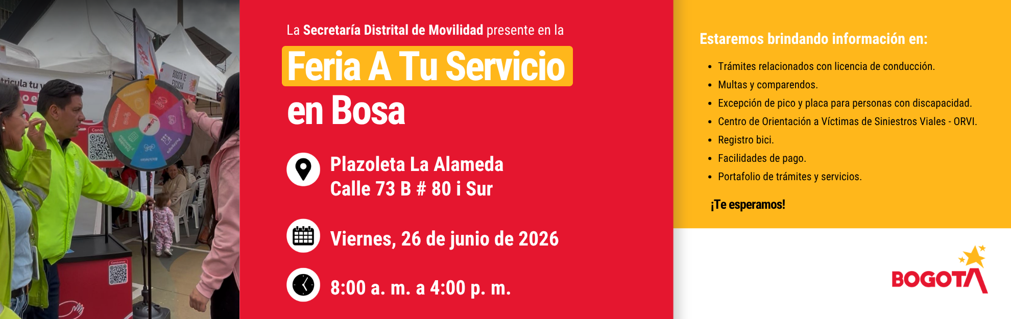 Feria A Tu Servicio en la localidad de Bosa