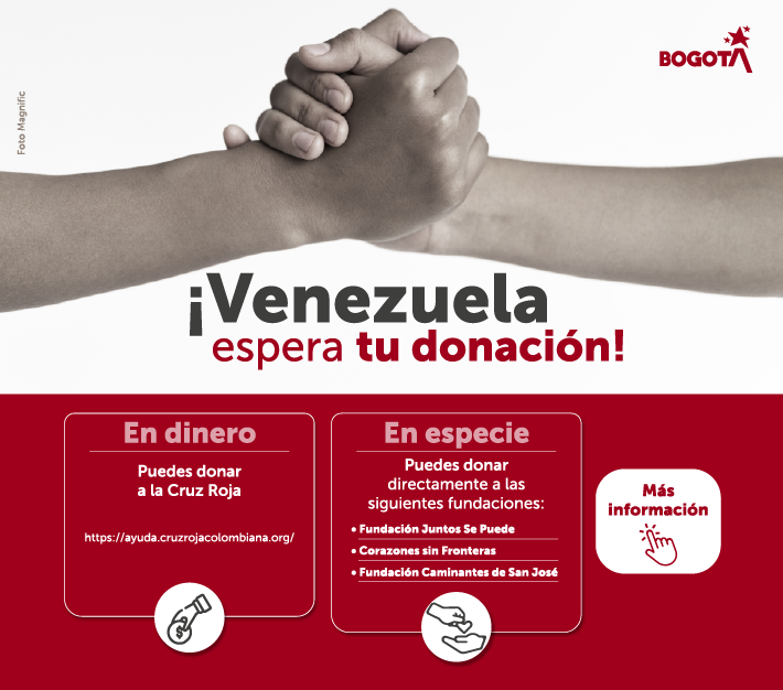 ¡Venezuela espera tu donación!