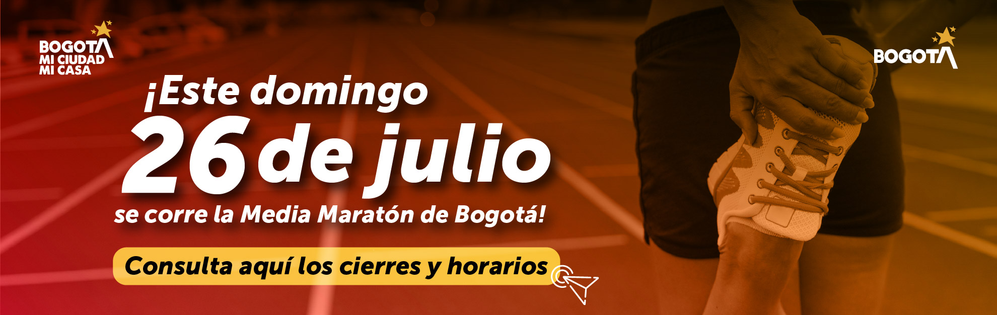 Bogotá activa plan especial de movilidad para la Media Maratón