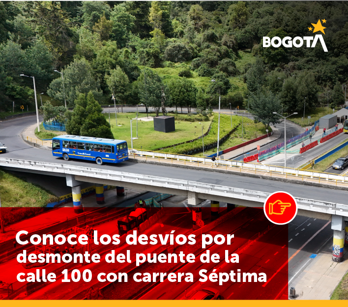 Avanzan obras en el Corredor Carrera Séptima