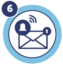 Icono de notificación del comparendo