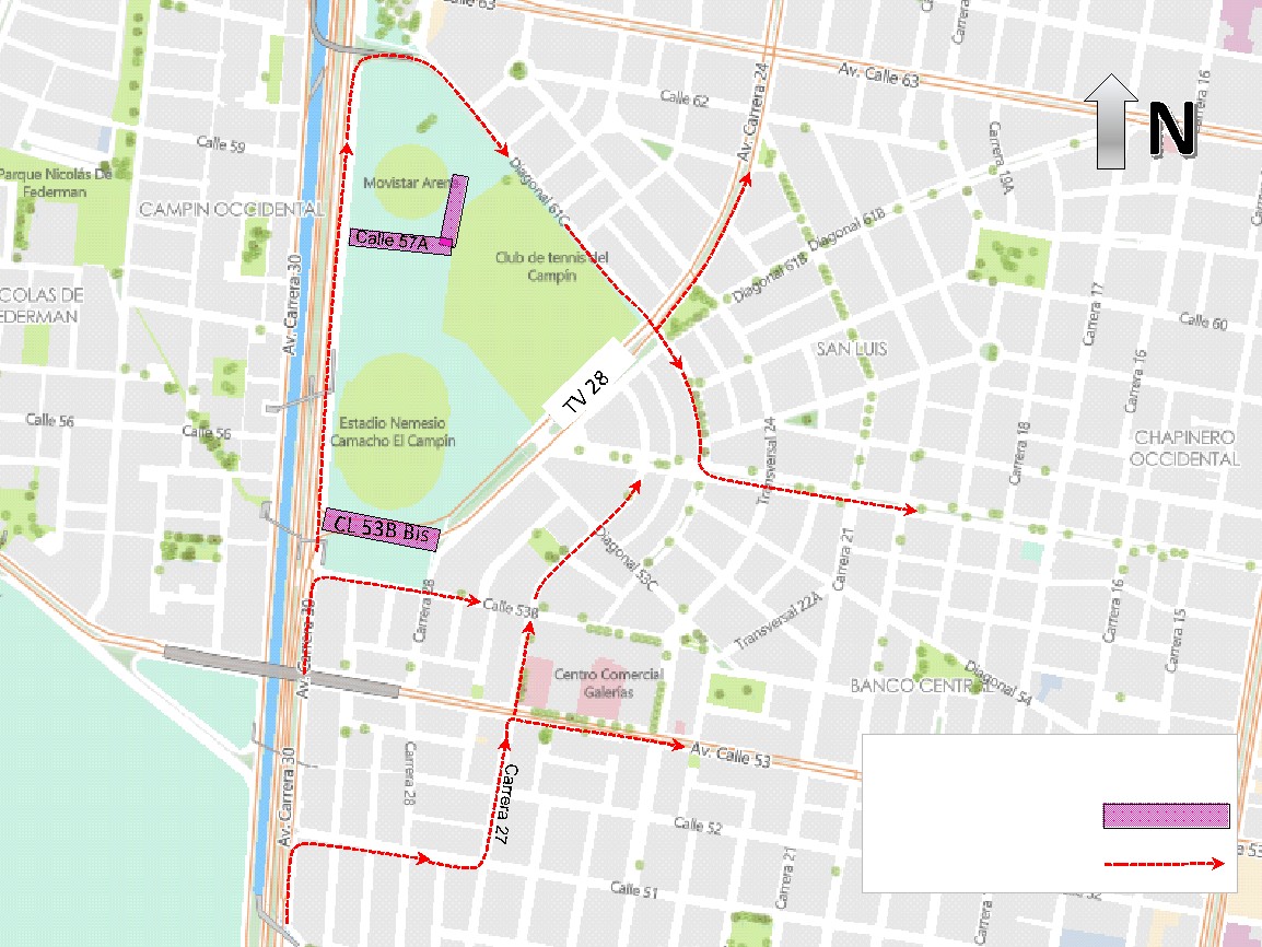 Conozca los cierres viales y desvíos por  “CARÍN LEÓN BOCA CHUECA TOUR 2025”