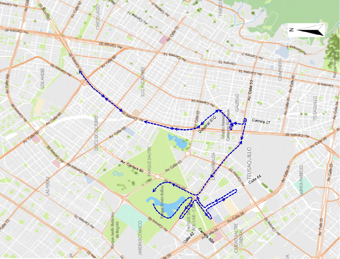  Conozca los cierres viales y desvíos por la “CARRERA ATLÉTICA CORRE MI TIERRA”