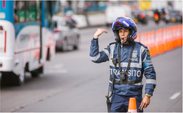 Plan retorno a Bogotá avanza con control y gestión del tráfico en vía