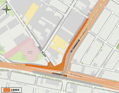 Mapa 1. Zona de obra. 