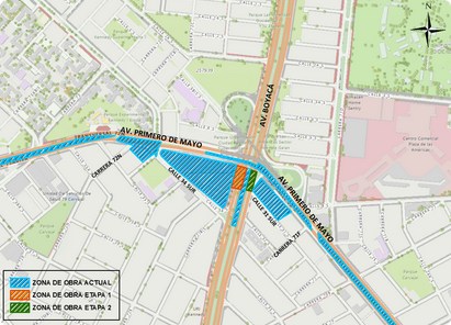 Mapa 1. Zona de obra.