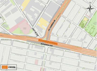 Mapa 1. Zona de obra.