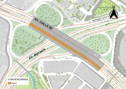 Mapa 1. Zona de obra.