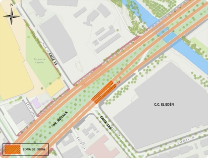Mapa 1. Zona de obra.