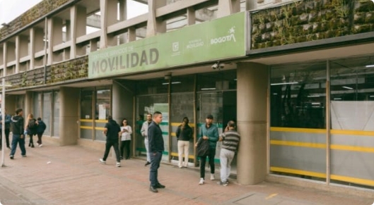 Foto: Centro de Servicios de Movilidad Calle 13 - Secretaría Distrital de Movilidad