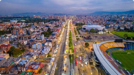 Avenida NQS. Foto: Jennifer Graciano - SDM  