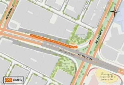 Mapa 1. Zona de obra. 