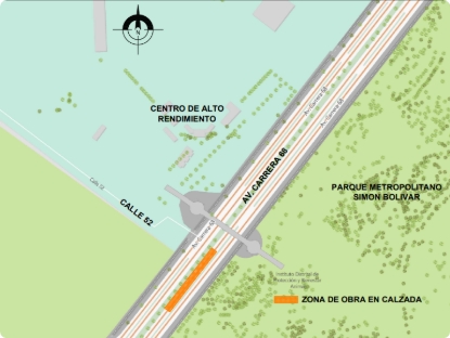 Mapa 1. Zona de obra.