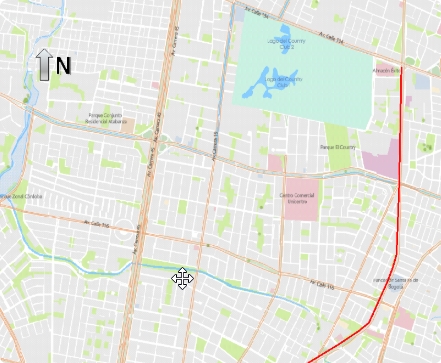 Mapa 1 – Recorrido Carrera Adidas Splits 14K