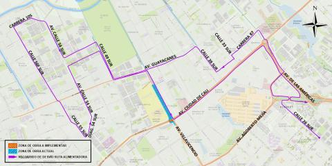 Conozca el cierre de la Av. Cali con Av. Villavicencio