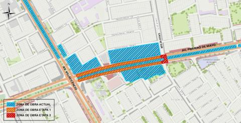 Conozca el cierre total de la Av. Primero de Mayo entre la Av. Villavicencio y la Calle 42 sur 