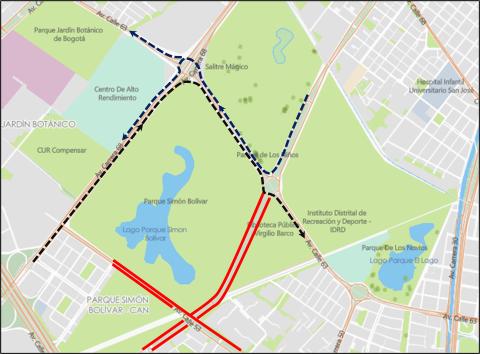 Conozca los cierres y desvíos viales por la “MARATÓN VCHALLENGES 42K”