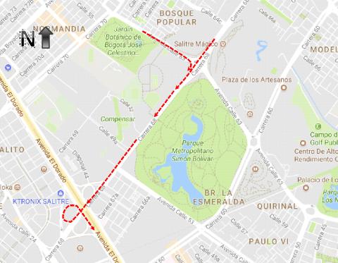 Conozca los cierres viales y desvíos por la feria “EXPOCUNDINAMARCA 2025”