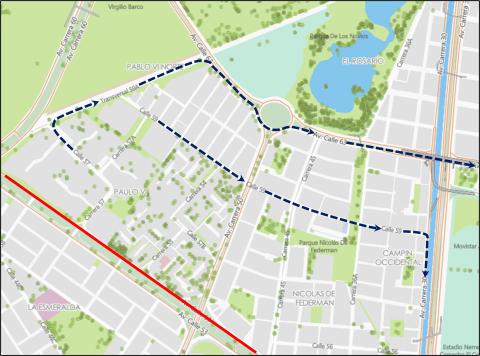 Conozca los cierres y desvíos viales por la “MARATÓN VCHALLENGES 42K”