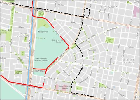 Conozca los cierres y desvíos viales por la “MARATÓN VCHALLENGES 42K”