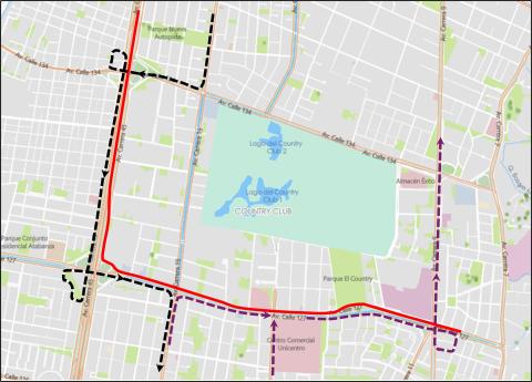 Conozca los cierres desvíos viales por “UCI GRAN FONDO WORLD SERIES BOGOTÁ”