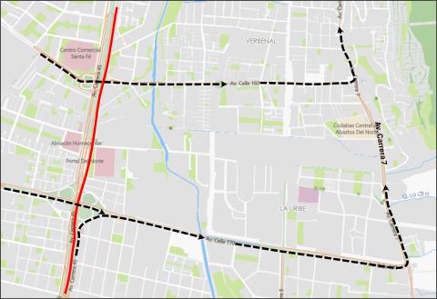 Conozca los cierres desvíos viales por “UCI GRAN FONDO WORLD SERIES BOGOTÁ”