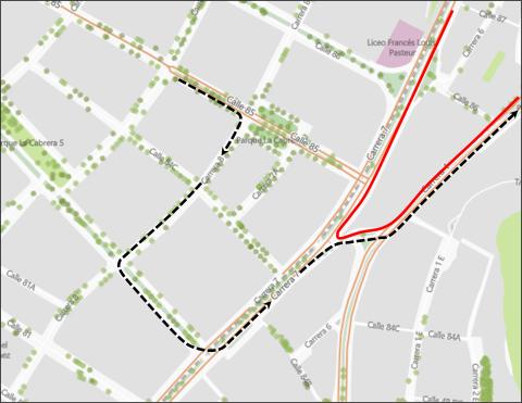 Conozca los cierres desvíos viales por “UCI GRAN FONDO WORLD SERIES BOGOTÁ”