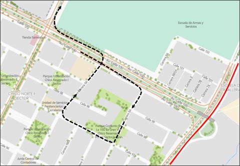 Conozca los cierres desvíos viales por “UCI GRAN FONDO WORLD SERIES BOGOTÁ”