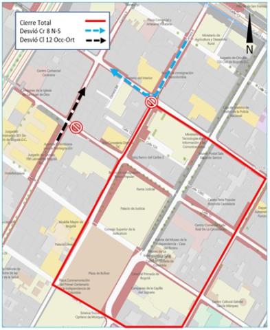 Conozca el plan de desvíos y cierres viales para garantizar la movilidad por elecciones presidenciales 