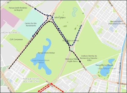 Conoce los cierres y desvíos viales  por  “CARRERA DE LAS ROSAS”