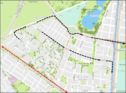 Conoce los cierres y desvíos viales  por  “CARRERA DE LAS ROSAS”