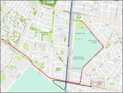 Conoce los cierres y desvíos viales  por  “CARRERA DE LAS ROSAS”