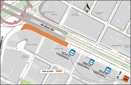 Conozca el cierre de la conectante Sur - Oriente de la Av. calle 100 entre Av. Carrera 15 y Carrera 13