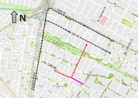Conozca los cierres y desvíos por evento de “RED BULL MOTO URBANO 2026”