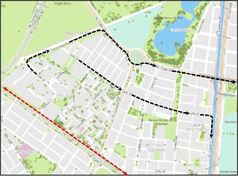 Conozca los cierres y desvíos viales por “CARRERA ATLÉTICA 3K 5K 10K Y 15K COMPENSAR 2026”