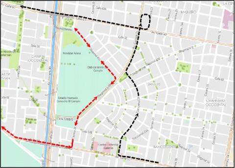 Conozca los cierres y desvíos viales por “CARRERA ATLÉTICA 3K 5K 10K Y 15K COMPENSAR 2026”