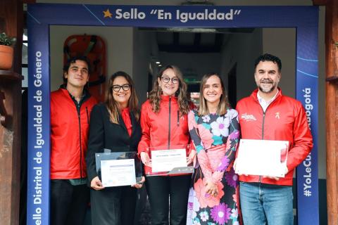 Secretaría de Movilidad recibe Sello Distrital de Igualdad de Género por sus avances en una movilidad más segura e incluyente