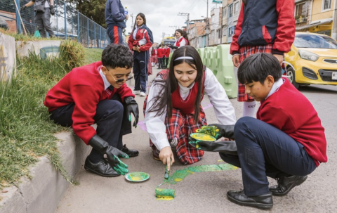 Bogotá activa un circuito peatonal en Suba para transformar la experiencia de caminar