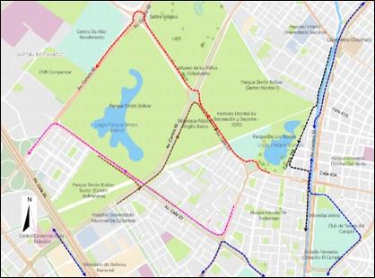 Conozca los cierres  y desvíos viales por la actividad recreo-deportiva “EXPEDICIÓN BODYTECH BOGOTÁ 2026”