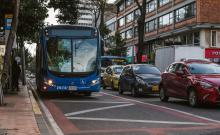 Bogotá refuerza el control al carril preferencial de la Carrera 13