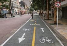 La Carrera Séptima se transforma con nueva señalización y espacios para peatones
