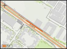 Conozca el cierre de un carril en sentido oriente-occidente de la Av. Calle 72 entre carreras 89 y 90