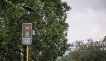 Nuevos páneles informativos para reducir el exceso de velocidad en Bogotá y prevenir siniestros viales